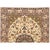 This exceptional 1940 Antique Isfahan Silk Formal rug is a highly refined masterpiece originating from the celebrated...