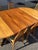 1960's Mid-Century Modern Solid Teak Dining Set, 2 Leaves With 6 Chairs For Sale In Denver - Image 6 of 12