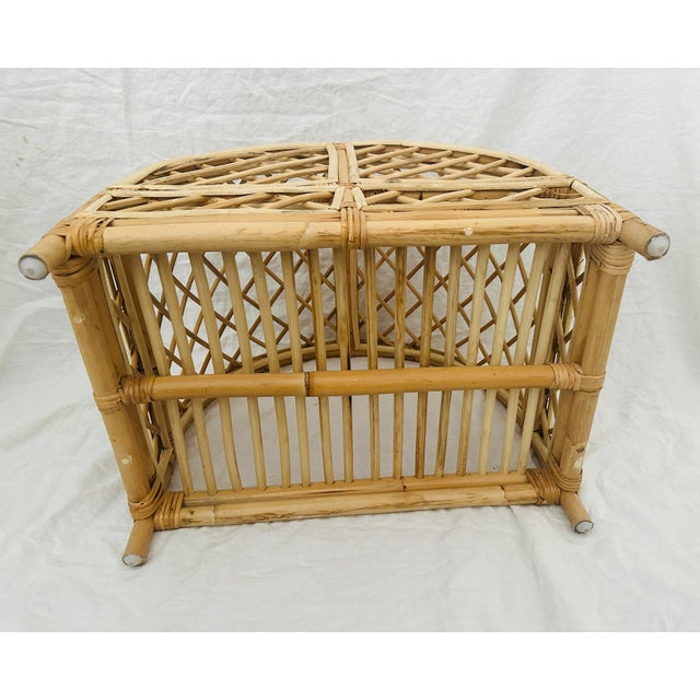 Bamboo Pet Bed For Sale In Palm Springs - Image 6 of 8