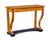 Empire Revival Burr Birch Console Table, 1880 For Sale - Image 9 of 9