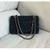Chanel 1990s Chanel Vintage Black Denim Flap Bag For Sale - Image 4 of 10