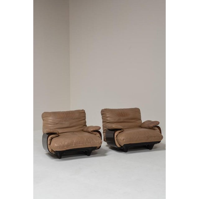 Marsala Lounge Chairs by Michel Ducaroy for Ligne Roset, France, 1970s, Set of 2 For Sale - Image 17 of 18