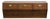Henredon Furniture Scene One Solid Walnut Italian Campaign Style King Size Storage Headboard 9100-12a For Sale