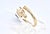 14k Yellow Gold Horse Ring Doves by Doron Paloma Size 6.75 For Sale - Image 10 of 10
