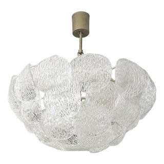 Vintage Italian Murano Glass Pendant Light by Gino Vistosi, 1960s For Sale