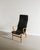 A rare swedish mid century wooden high back armchair by bruno mathsson with a sculptural birch frame and a unusual...