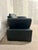 Animal Skin Black Leather 2-Seater Sofa with Adjustable Armrests from Leu Swiss, 2000s For Sale - Image 7 of 14