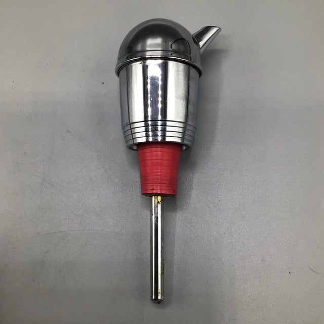 Mr. Bartender Chrome Pre Measured Pour Spouts in Original Box’s - A Pair For Sale - Image 9 of 13