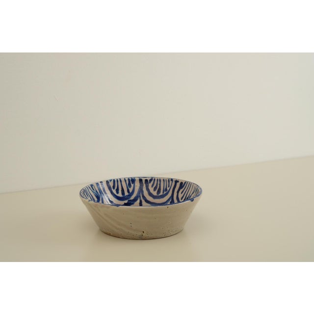 Danish Studio Ceramic Bowl, 1960s For Sale - Image 4 of 9