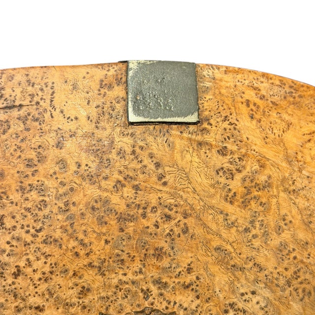 Brown 18th Century Native American Ash Burl Bowl For Sale - Image 8 of 11