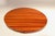 Large Italian Modernist Round Tray in Brass and Dyed Red Goatskin by Aldo Tura For Sale In New York - Image 6 of 18