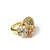 Bochic "Orient" Vintage Ruby & Multi Fancy Sapphire Ring Set 18K & Silver, Size 7 For Sale - Image 14 of 18