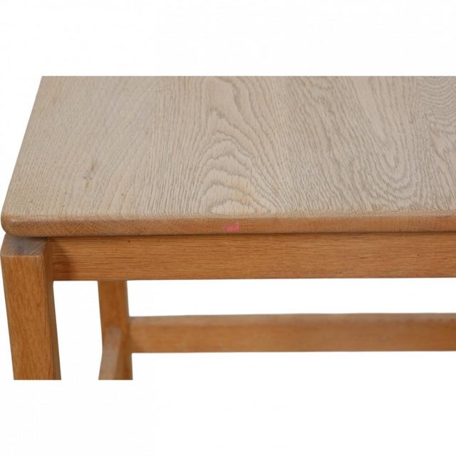 Vintage Tables in Oak by Kurt Østervig, 1960s, Set of 3 For Sale - Image 16 of 18