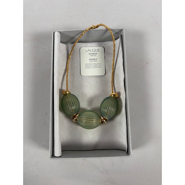 1990s Vintage Nerita Necklace from Lalique, 1995 For Sale - Image 5 of 7