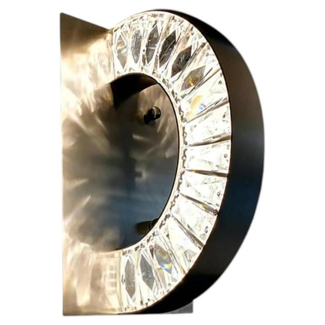 Collection Orione Wall Lamp in Metal and Crystal by Jago For Sale - Image 6 of 6