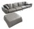 Natuzzi 130' Sofa For Sale