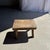 Small Vintage Side Stool in Teak, 1980s For Sale - Image 4 of 11