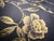 Hand‑Painted Black Gold Chinoiserie Wall Panel, Floral & Bird Motifs For Sale - Image 6 of 6