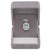 Modern 4.9Ct Santa Maria Aquamarine Pendant With Natural Diamond Accents: 14k Gold For Sale - Image 3 of 8