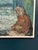 Einar Emland, Figure by the Harbor, 1950s, Oil Painting on Canvas, Framed For Sale - Image 13 of 18