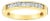 Half Carat Princess Cut Diamond Wedding Band, Size 6 For Sale