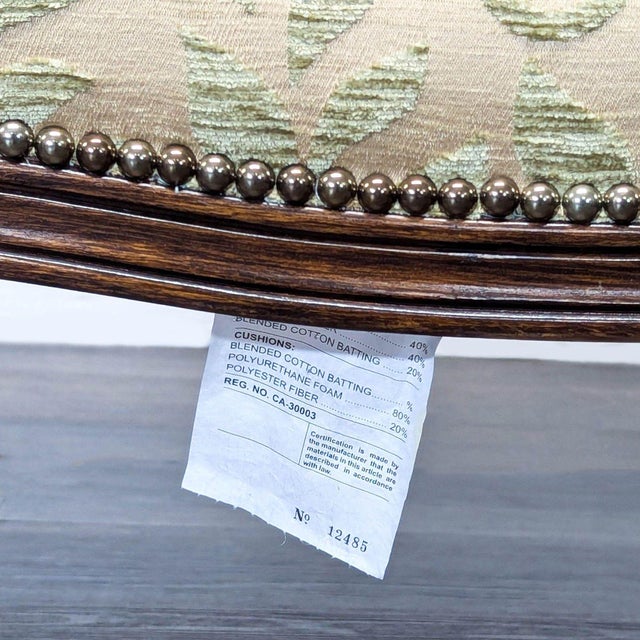 Louis XV Style Upholstered Bergère Lounge Chair For Sale - Image 13 of 15