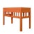 Contemporary Colony Desk, Citrus Orange For Sale - Image 3 of 9
