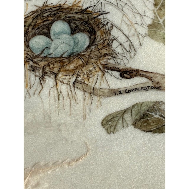 Vintage 1970s Mixed Media Painting "Whisper" by Jan Copperstone For Sale In Reno/Lake Tahoe - Image 6 of 12