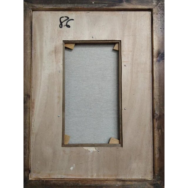 Will Faber, Untitled, 1961, Mixed Media, in Flawless conditions. Designed 1960 to 1969 This piece has an attribution mark,...