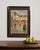 20th Century French Dark Brown Signed Oil on Panel Impressionist Street Scene in Passe-Partout For Sale - Image 11 of 15