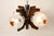 Murano 4-Light Chandelier in Teak from Mazzega, 1960 For Sale - Image 12 of 18