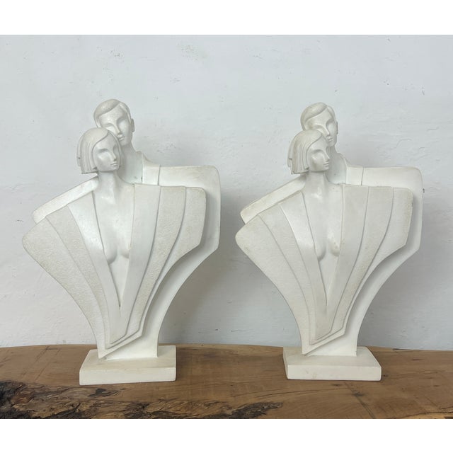 Postmodern Art Deco Style Bookends by Ted Balkwill for Lindsey B. Balkweill, 1980s, Set of 2 For Sale - Image 9 of 16