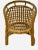 Pair of Late 20th Century Modern Organic Bamboo/Rattan Lattice Chairs For Sale - Image 10 of 18
