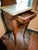Louis XV Style Bedside Table in Carved Walnut, 1890s For Sale - Image 4 of 7