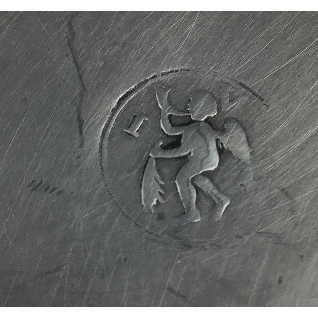 Silver 18th Century Dutch Pewter Bowl For Sale - Image 8 of 9