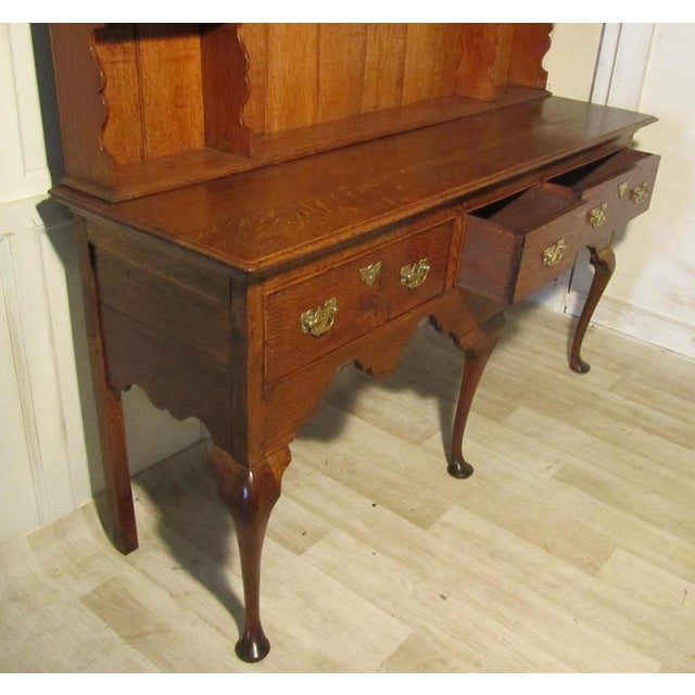 Early 19th Century Georgian Country Oak Dresser, 1800s For Sale - Image 5 of 9