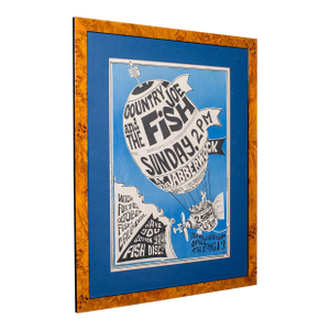 Original Concert Poster, American, Country Joe & the Fish, Berkeley Free Press