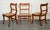 Vintage Yew Wood Dining Chairs, Set of 8 For Sale - Image 4 of 17