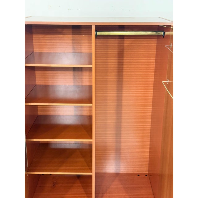 Vintage Wardrobe in Pine, 1960s For Sale - Image 5 of 12