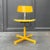 Vintage Yellow Wooden Desk Chair For Sale - Image 11 of 18