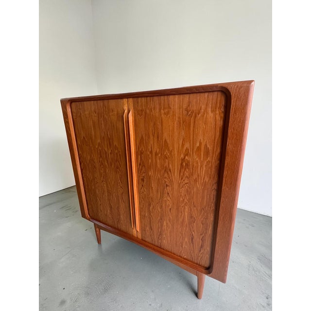 Vintage Danish Teak Highboard from Bernhard Pedersen & Søn, 1960s For Sale - Image 10 of 18