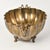 Metal Vintage Brass Ram Head Footed Bowl Centerpiece Jardiniere Cache Pot Hollywood Regency Decor For Sale - Image 7 of 12