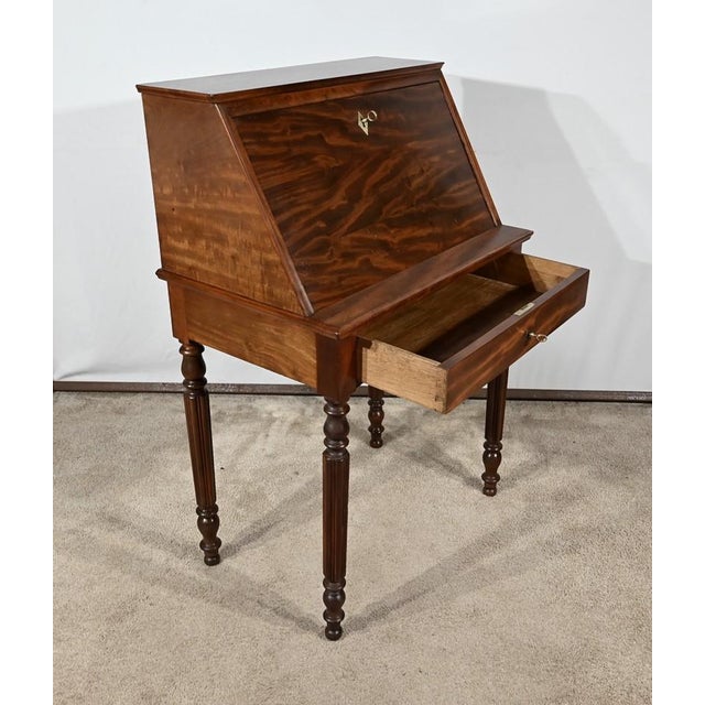 Small Louis-Philippe Lady's Secretaire For Sale - Image 3 of 18