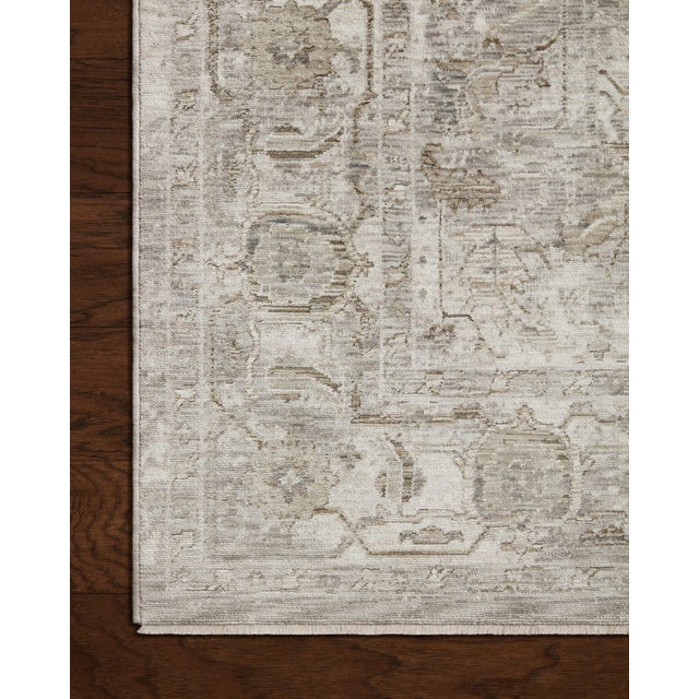 2020s Amber Lewis x Loloi Honora Grey / Taupe 7'-10" x 10' Area Rug For Sale - Image 5 of 7