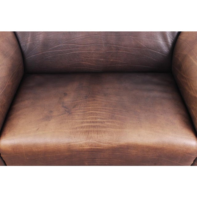DS47 2-Seater Sofa in Leather from de Sede, 1970s For Sale - Image 14 of 18
