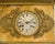 Clock Antique Marble With Sculpture and Brass Accent Mantel French Decor For Sale In Tulsa - Image 6 of 11