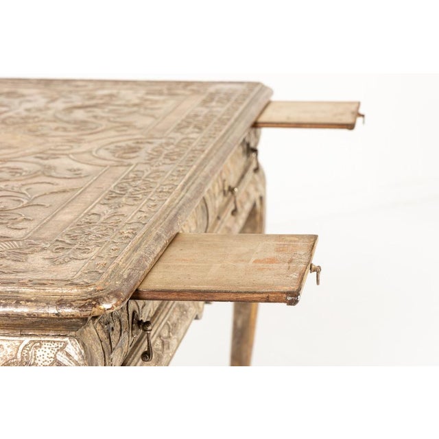 Large English Silver Gilt Gesso Console, 19th Century For Sale - Image 13 of 14