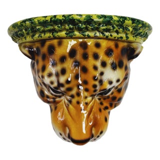Leopard Wall Shelf from Ceramiche Boxer For Sale