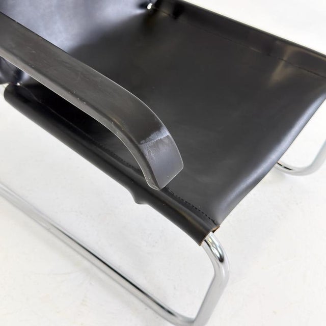 Mid-Century B35 - S35 L Lounge Chair by Marcel Breuer Bauhaus for Thonet, 1980s For Sale - Image 9 of 18