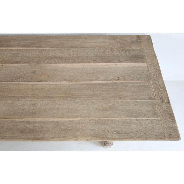 20th Century Spanish Country Oak Dining Table, 1930s For Sale - Image 15 of 18